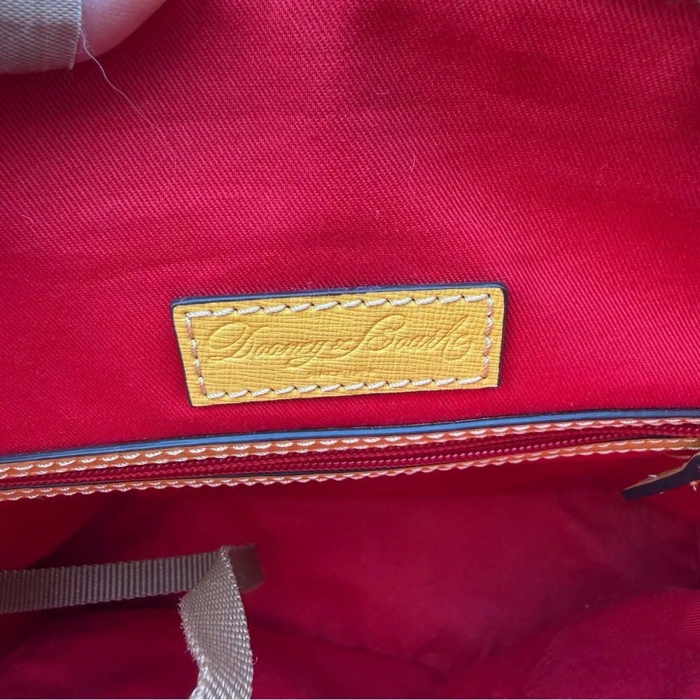 Dooney & Bourke Yellow Double Zip Satchel and Wallet Set in Dandelion with Tags - Picture 5 of 15